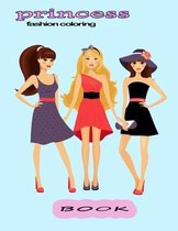 princess fashion coloring book