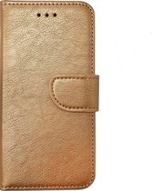 iPhone 7 / 8 hoesje SE 2020 - Goud - Bookcase iPhone 7 / 8 - Flipcase - Telefoonhoesje iphone 7 - walletcase - pasjes