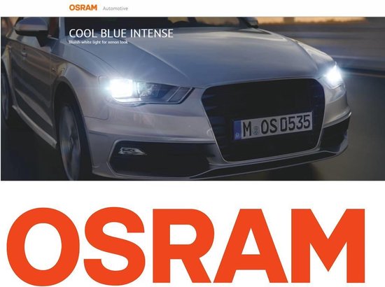 2 stuks Osram Cool Blue Intense H8 Koplampen Auto lampen Autolampen  Verlichting... | bol.com