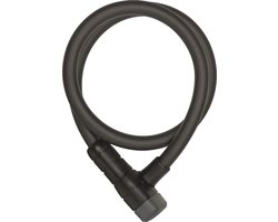Abus - kabelslot - 6412K/85 zwart - met bevestiging