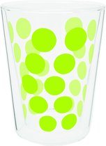 Zak!Designs Dotdot Theebeker - Dubbelwandig - 35 cl - Groen