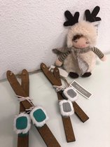 Decoratief kerstsetje - set van 3 stuks