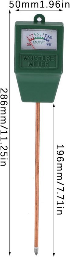 Vochtmeter - Vochtigheidsmeter planten - Vochtmeter planten - Able & Borret - Merkloos