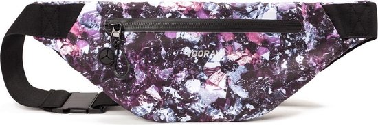 Ultralicht heuptasje voor op reis, 2,5 l, groot waterbestendig heuptasje voor mannen en vrouwen (Origin-versie), 06 Breeze Cyaan, 12.6 inches x 5.1 inches x 3.5 inches, 3L, Casual