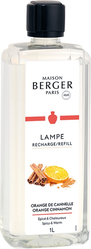 Lampe Maison Berger Orange de Cannelle – Sinaasappel kaneel 1L | bol.com