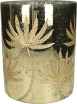 Wants&Needs Windlicht Glas Goud 19,5 X 19,5 X 24