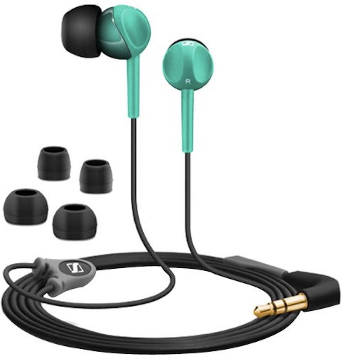 Sennheiser CX 215 green headphones