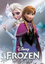 Frozen Metallic Foil Anna & Elsa Poster 47 x 67cm "Uniek"
