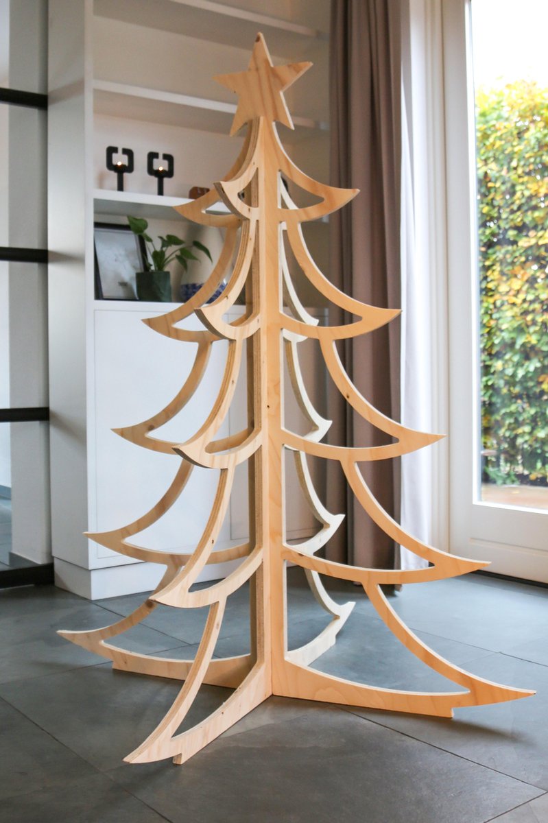 Houten Kerstboom 160 cm