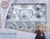 Disney Frozen Mini Anna / Elsa Ceramic 10 Piece Tea Set Toy