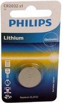 Batterij Phillips CR2032 LITHIUM