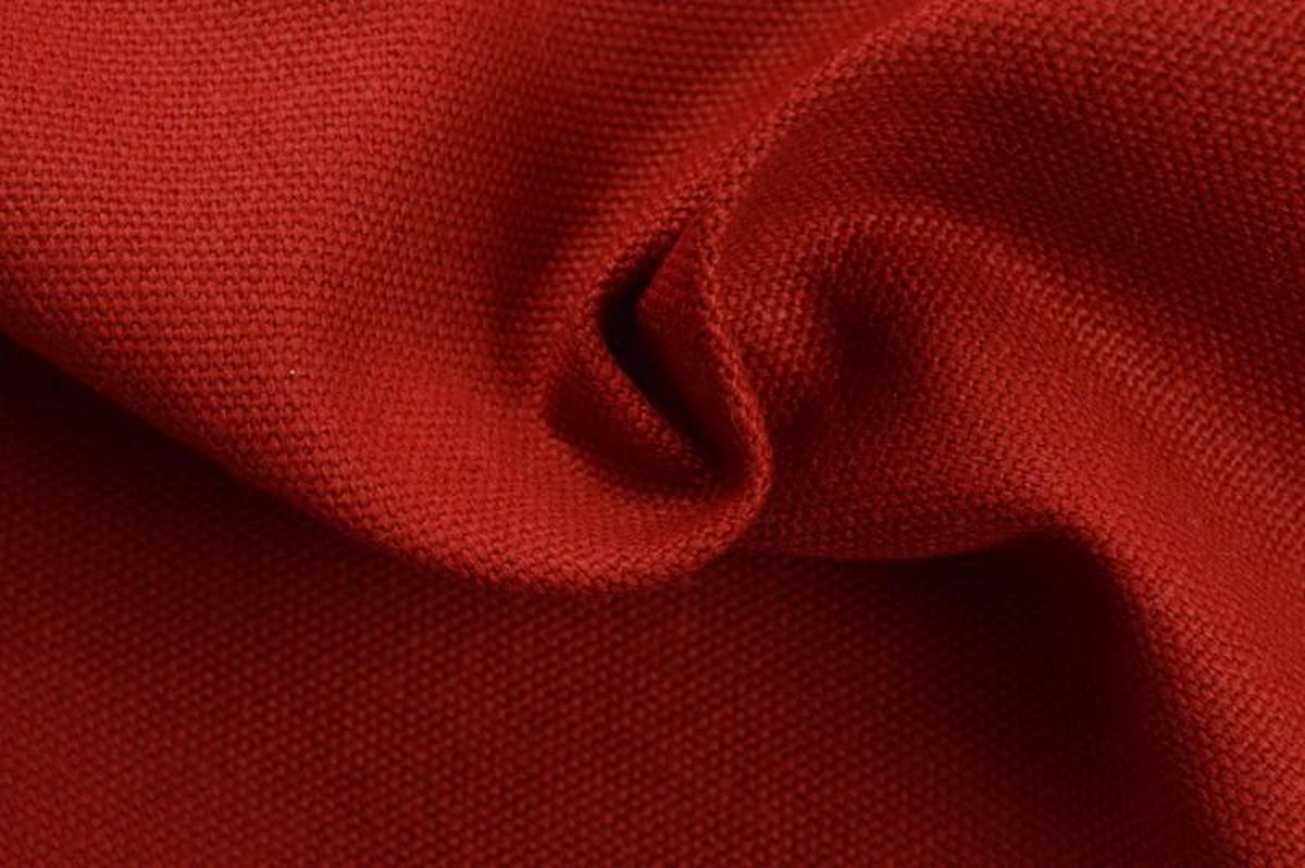 Canvas stof - Bordeaux rood - 10 meter