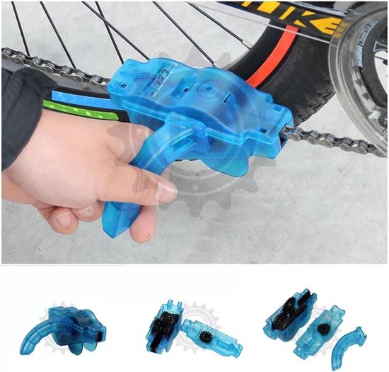 Fiets chain cleaner- mountainbike cleaning kit- Fietsketting Reiniger |  bol.com