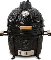 Kamado Bono Minimo 40cm (zwart) grill - kook - rook - stoof - levenslang garantie op keramiek