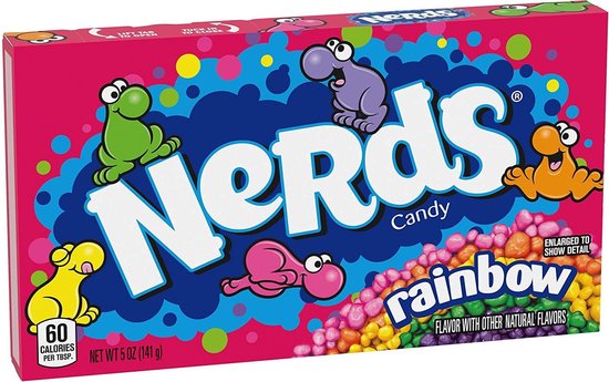 Nerds Candy NESTLÉ RAINBOW NERDS 12X141,7G