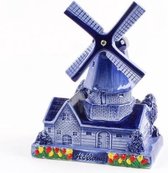 Stellingmolen Delfts Blauw Holland 14 Cm - Souvenir