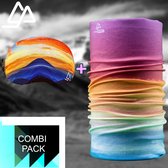 Combipack | Skibril | Bandana | Sjaal | Beschermhoes | Cover | Skihelm | Wintersport | Ski | Snowboard | Mondmasker