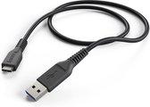 Hama Oplaad-/gegevenskabel USB Type-C - USB-3.1-A-stekker 1 M Zwart