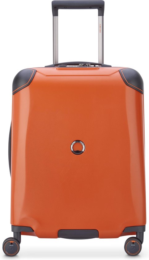 Delsey Cactus Handbagage koffer 55cm - Oranje | bol.com