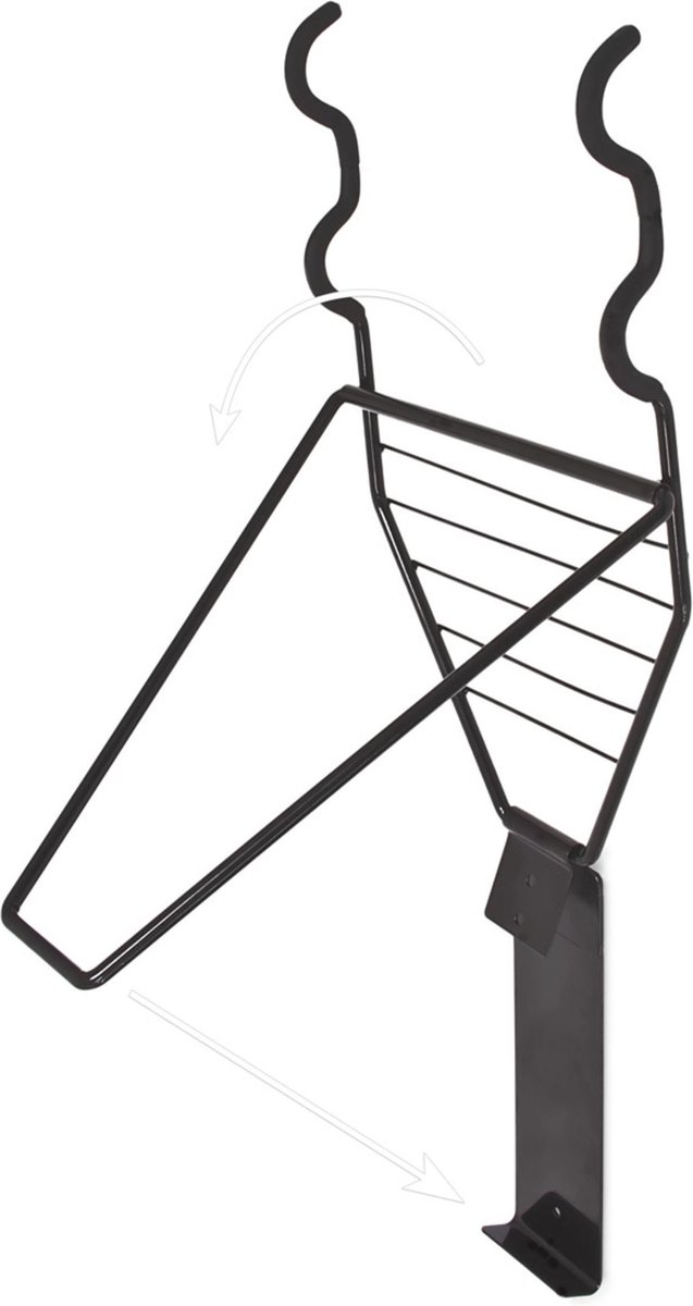 fiets ophangsysteem - muur - tot 50 kg - ophangbeugel - voor 1 tot 2 fietsen van Fiets. — afbeelding 4