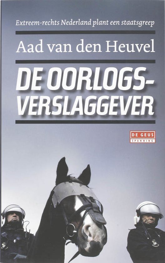 Cover van het boek 'De oorlogsverslaggever' van A. van den Heuvel