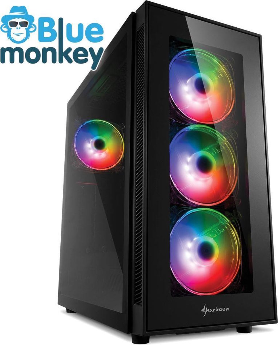 Blue Monkey Epic game PC: i5 11400f - RTX 3070 Ti 8GB - 1 TB M.2 SSD - 16 GB RGB DDR4 - WiFi & Bluetooth