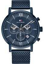 Tommy Hilfiger TH1710397 Horloge  - Staal - Blauw - Ø  44 mm