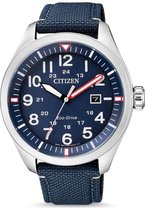 Citizen AW5000-16L horloge - Zilverkleurig - 42.6 mm