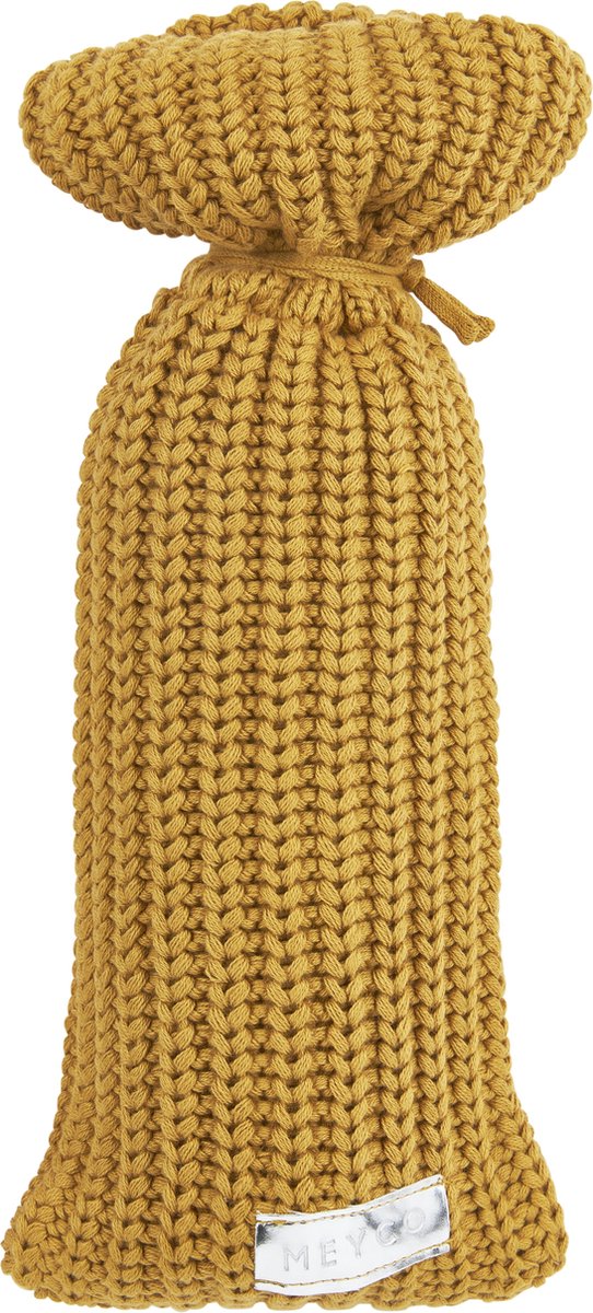 Goedkoopste Meyco kruikenzak Herringbone - Honey Gold