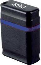 Ativa USB-stick mini 32 GB zwart, blauw