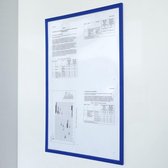 Magnetische documenthouder PRO A4 Blauw - Per stuk
