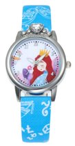 Prachtig Prinsessen kinderhorloge/ peuter horloge - meisjes - lichtblauw - 27 mm - I-deLuxe verpakking