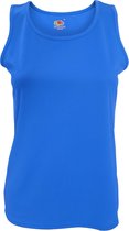 Fruit Of The Loom Vrouwen / Dames Mouwloze Lady-Fit Performance Vest Top (Royaal Blauw)