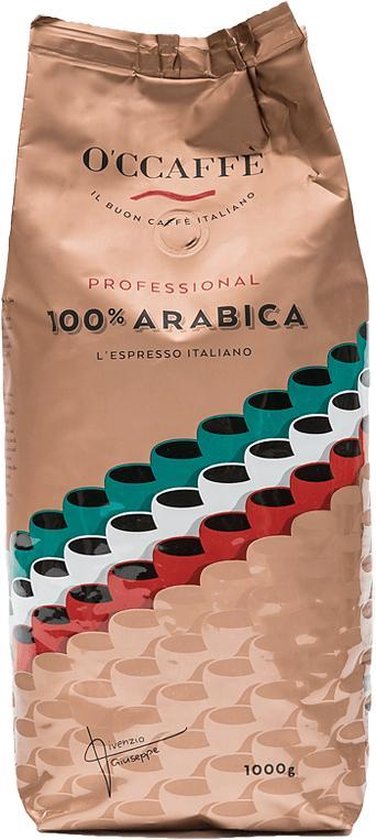 O'ccaffè - 100% Arabica Professional | Italiaanse koffiebonen | Barista...