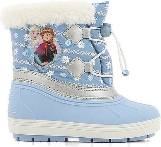 van Welvarend Uitdrukking Disney - Frozen snowboots - Elsa & Anna - lichtblauwe meisjes sneeuwlaarzen  - maat 24 | bol.com