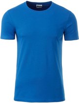 James and Nicholson - Heren Standaard T-Shirt (Blauw)