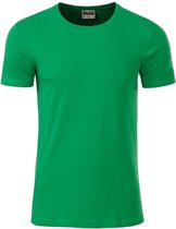 James and Nicholson - Heren Standaard T-Shirt (Groen)