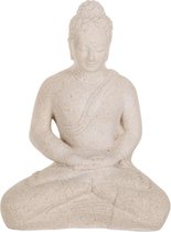 PTMD - Dewi White Poly Sitting Buddha