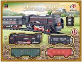 Classic Train Battery Operated Train Play Set - 19pcs - NO.JHX3306