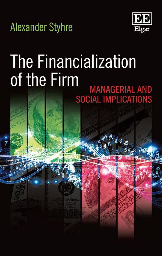 The Financialization of the Firm - cover