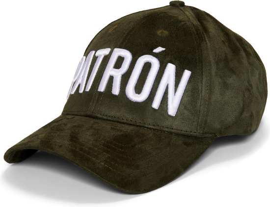 kraan consumptie Beugel Patrón Wear - Brand Cap - Suède Pet - Legergroen - One Size | bol.com