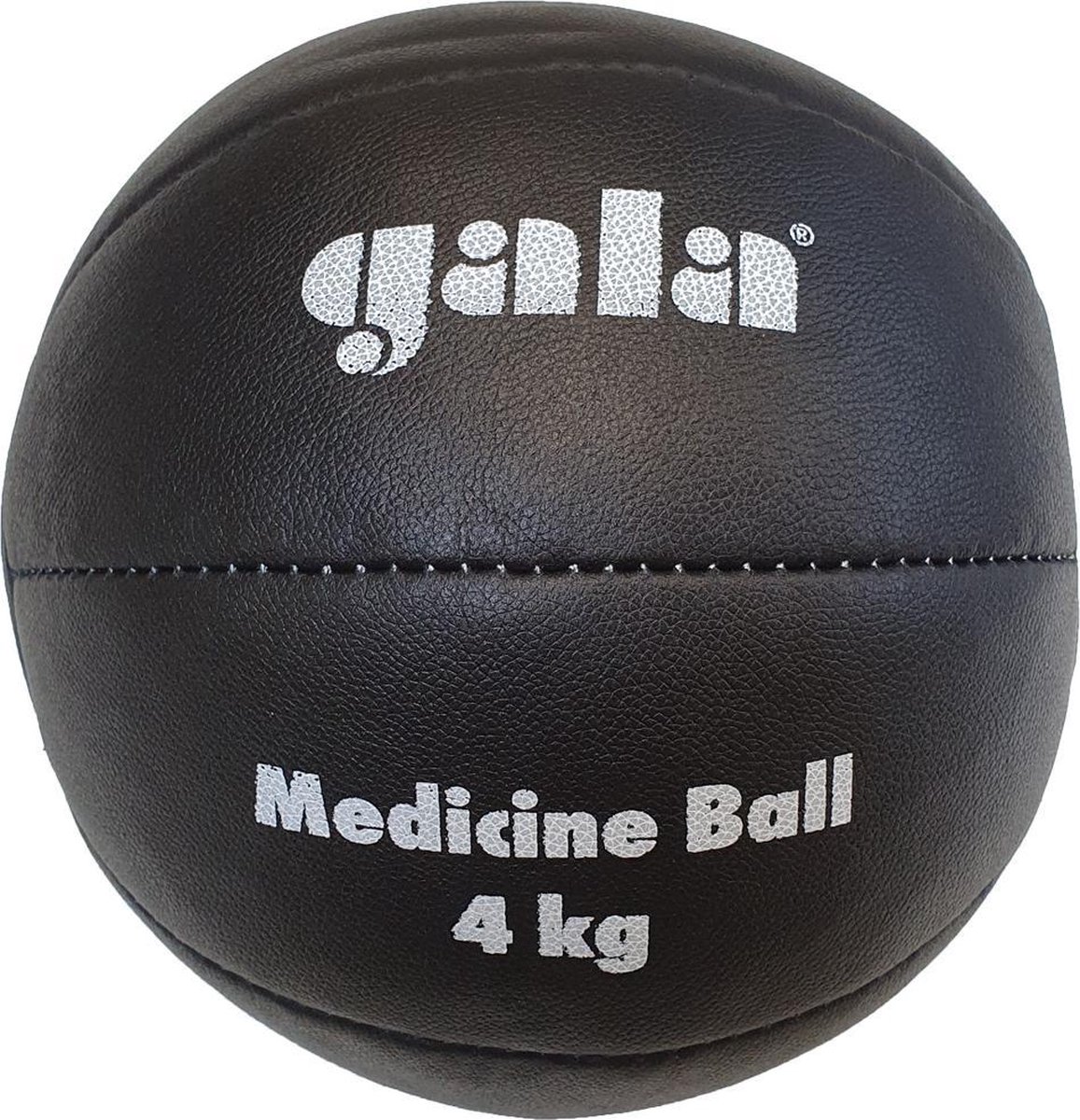 Gala Medicine Ball - Medicijn bal - 4 kg - Zwart Leer