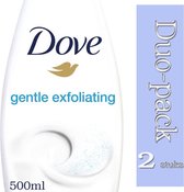 Dove Douchegel - Gentle Exfoliating - Duopak 2 x 500 ml