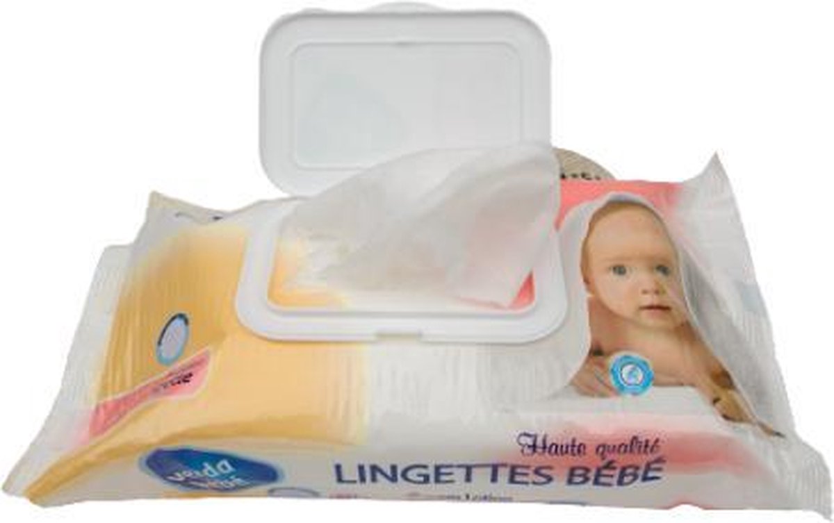 Babydoekjes 12PACK (12x80 Vochtige Doekjes) Natte Billendoekjes met Honinggraat...