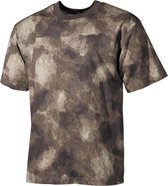 MFH US T-Shirt - korte mouw - HDT camo - 170 g/m² - MAAT L