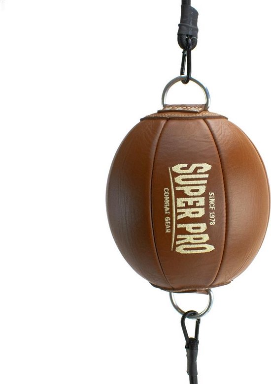 Platteland opleggen Muf Super Pro Vintage Double End Ball Leder | bol.com