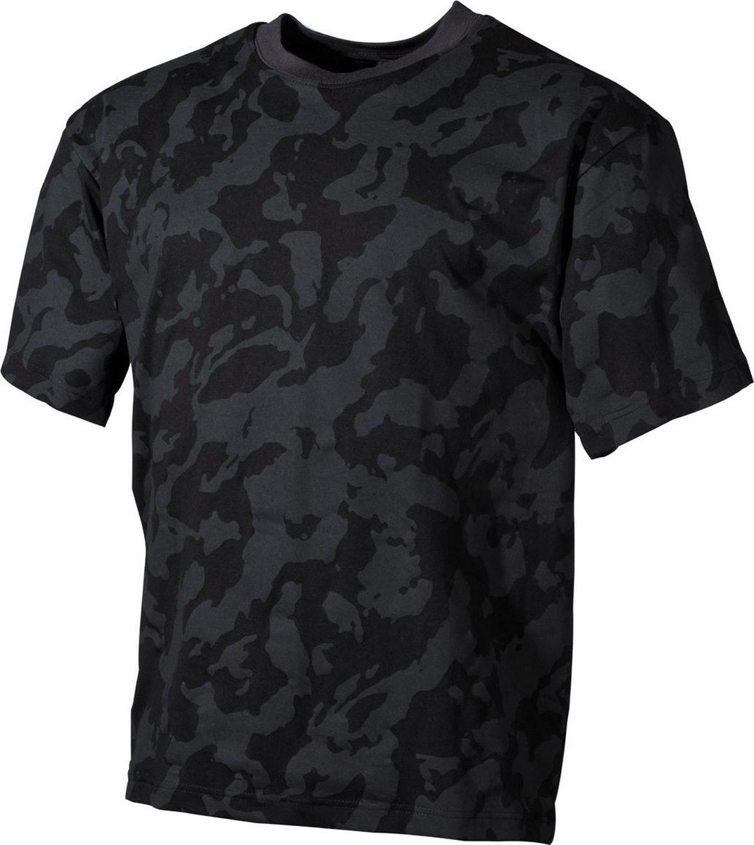 MFH US T-Shirt korte mouw Night 170 g/m² Lightt Camo