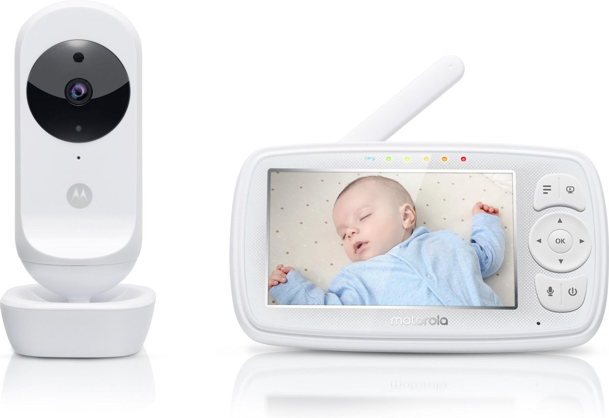 Motorola EASE44CONNECT moniteur vidéo pour bébé Wi-Fi Blanc | bol.com
