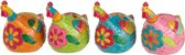 J-Line Kip Flower Power Hars Small Mix Assortiment Van 4