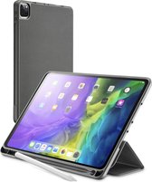 Cellularline - iPad Pro 11" (2020/2021) - Tablet Hoes - Multifunctionele Tablet Hoes - Inclusief Tablet Pen - Touchscreen Pen - Hoesje Slim Stand Pencil Slot - Zwart